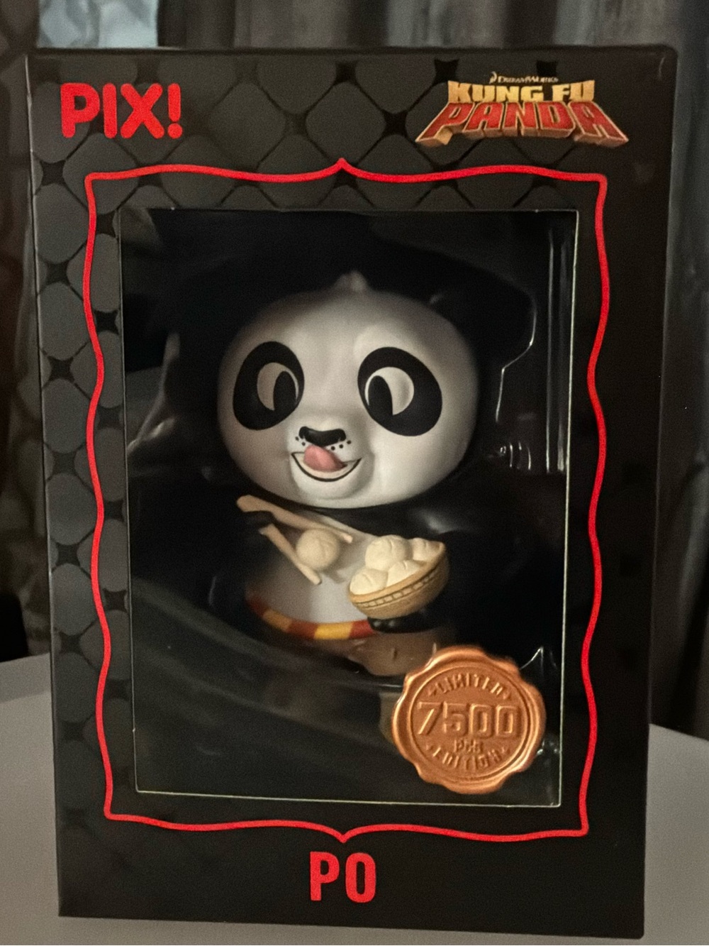 🌙✨🐼 Po Panda Collectible Figure Limited Edition 1 of 7,500 | New Sealed in Box
